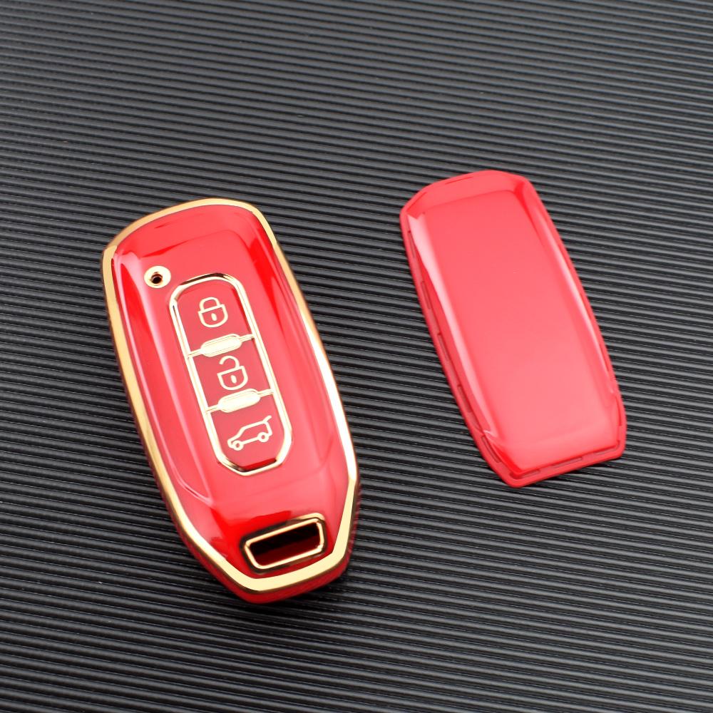 TPU Car Smart Remote Key Cover Case Bag Holder For Ford Territory EV Protector Shell Fob Accessories