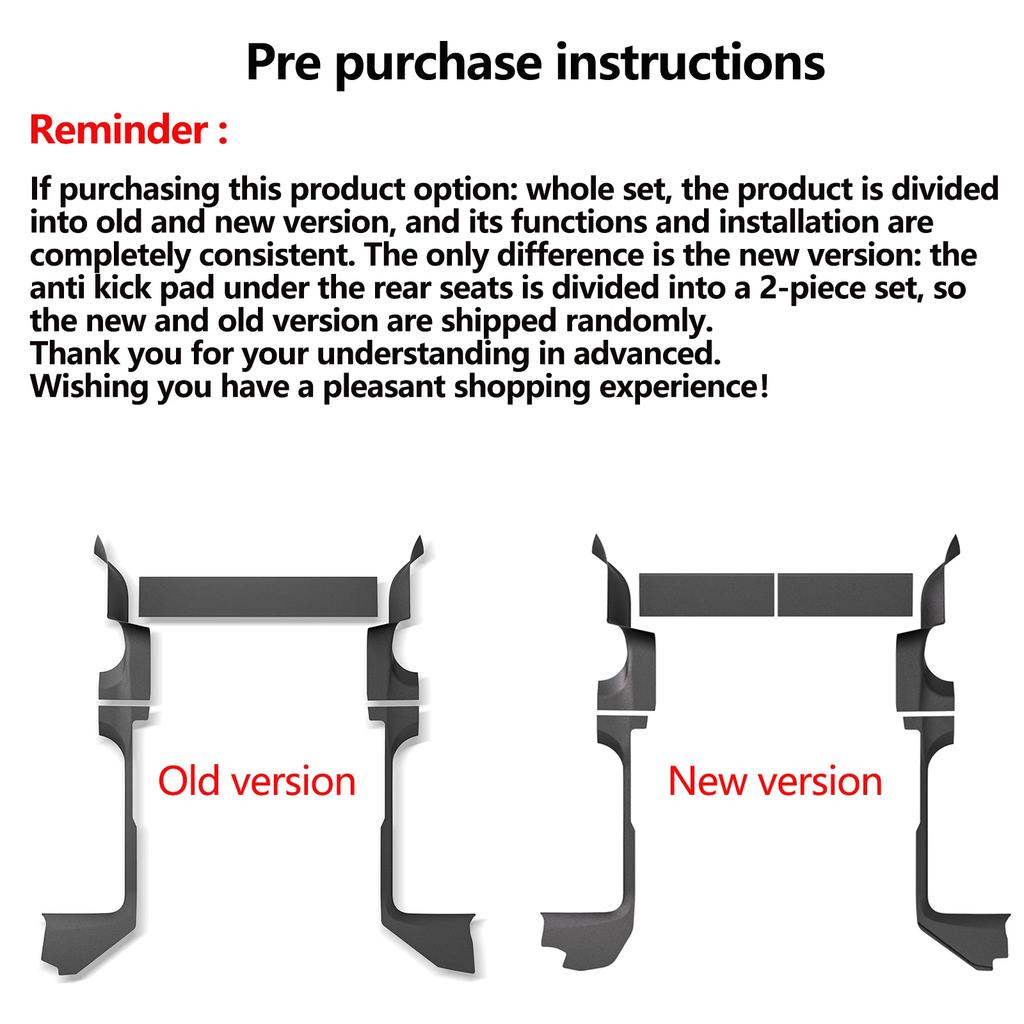 for Tesla Model Y Launch 2025 2026 Juniper Central Control Side Anti-kick Pad TPE Door Sill Strip Guard Protection Cover