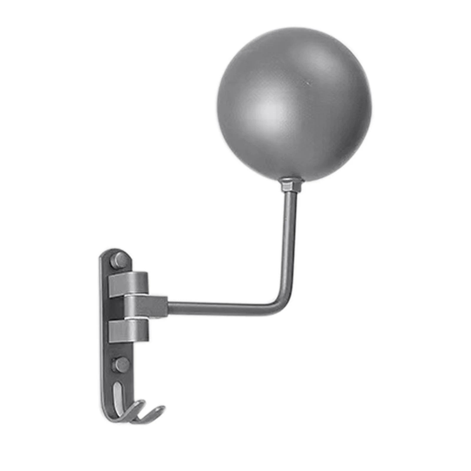 

Держатель для шлема из нержавеющей стали для мотоцикла, велосипеда, алюминиевый антикоррозийный кронштейн для хранения шляп, крючок, настенное крепление, аксессуары серый