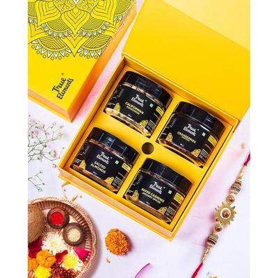 True Elements Gift Hamper for Corporates 635g - Premium Dry Fruits