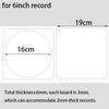 Acrylic Vinyl Record Frame Display Stand High-Definition Acrylic Cd Disc Dustproof Storage 12-Inch Simulation Collection Rack