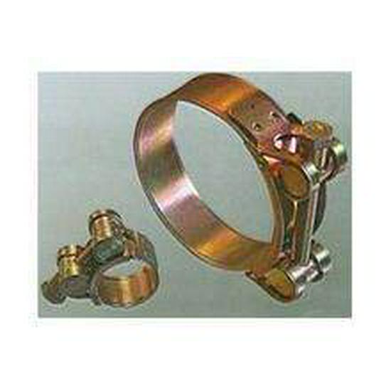 Galvanized Euro Single-Head Hose Clamp, Sizes: 80-112. 80-85