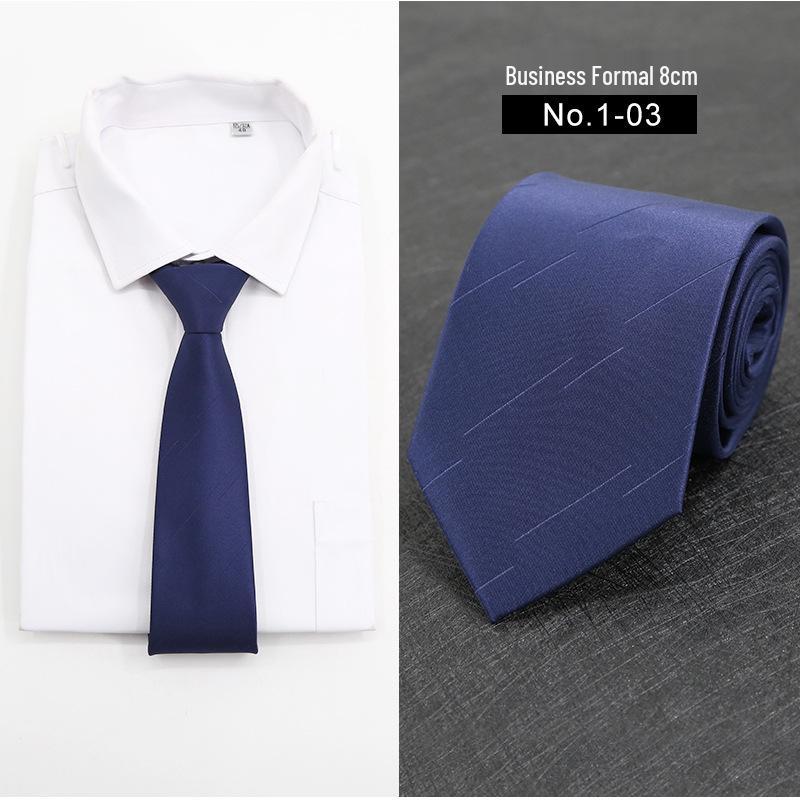 Men's Formal Business Casual Solid or Striped Tie
