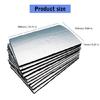 10pcs High Temperature Resistant Vehicle Soundproofing Mat Butyl Adhesive Damping Foam for Engine Hood Floor Insulation