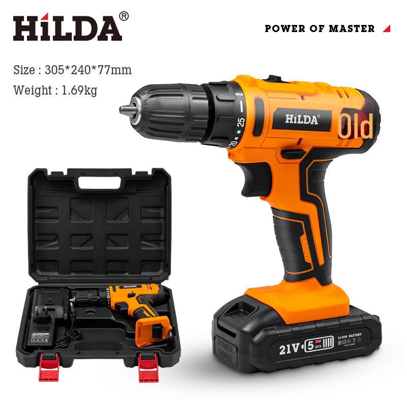 Hilda Lithium Dual Speed Electric Drill & Screwdriver