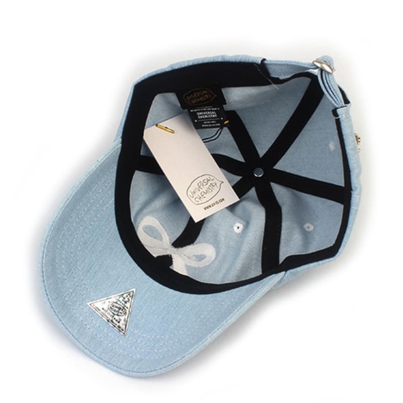 Universal Chemistry Ribbon Embo Light Denim Ballcap