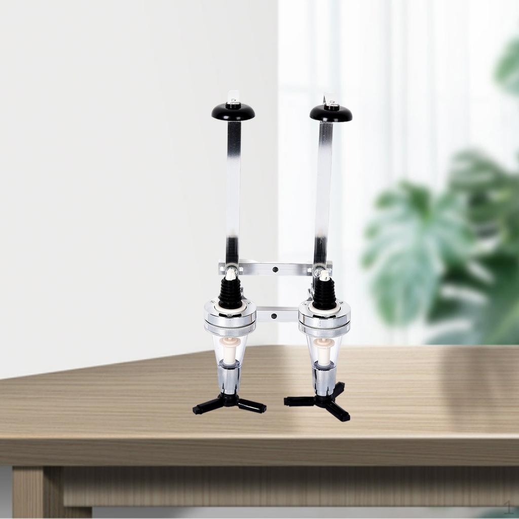 Dispenser Wall Mounted Beverage Bottle Stand Holder Rack for Home and Bar Night Club