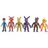 Fnaf Five 6pcs Nights At Freddys Light Up Action Figures Facechanging Toys
