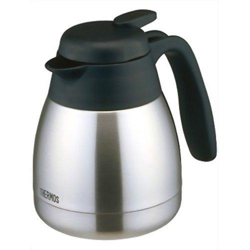 Thermos Stainless Steel Pot, Stainless Steel Black, TGS-600