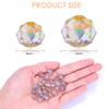 8mm/10mm Transparent Austria Crystal Glass Beads Roundle Spacer Loose Bead for DIY Bracelet Necklace Jewelry Making Accessories