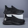 Casual shoes mesh breathable lightweight soft-soled walking shoes dad driving shoes