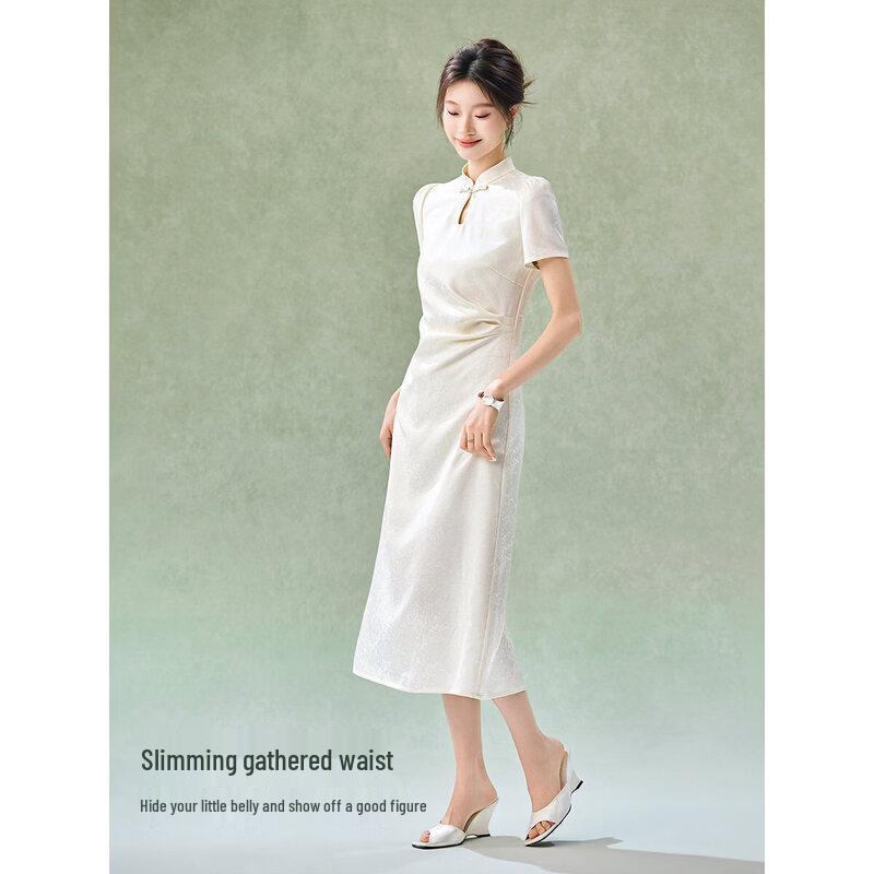Elegant Improved Cheongsam Dress