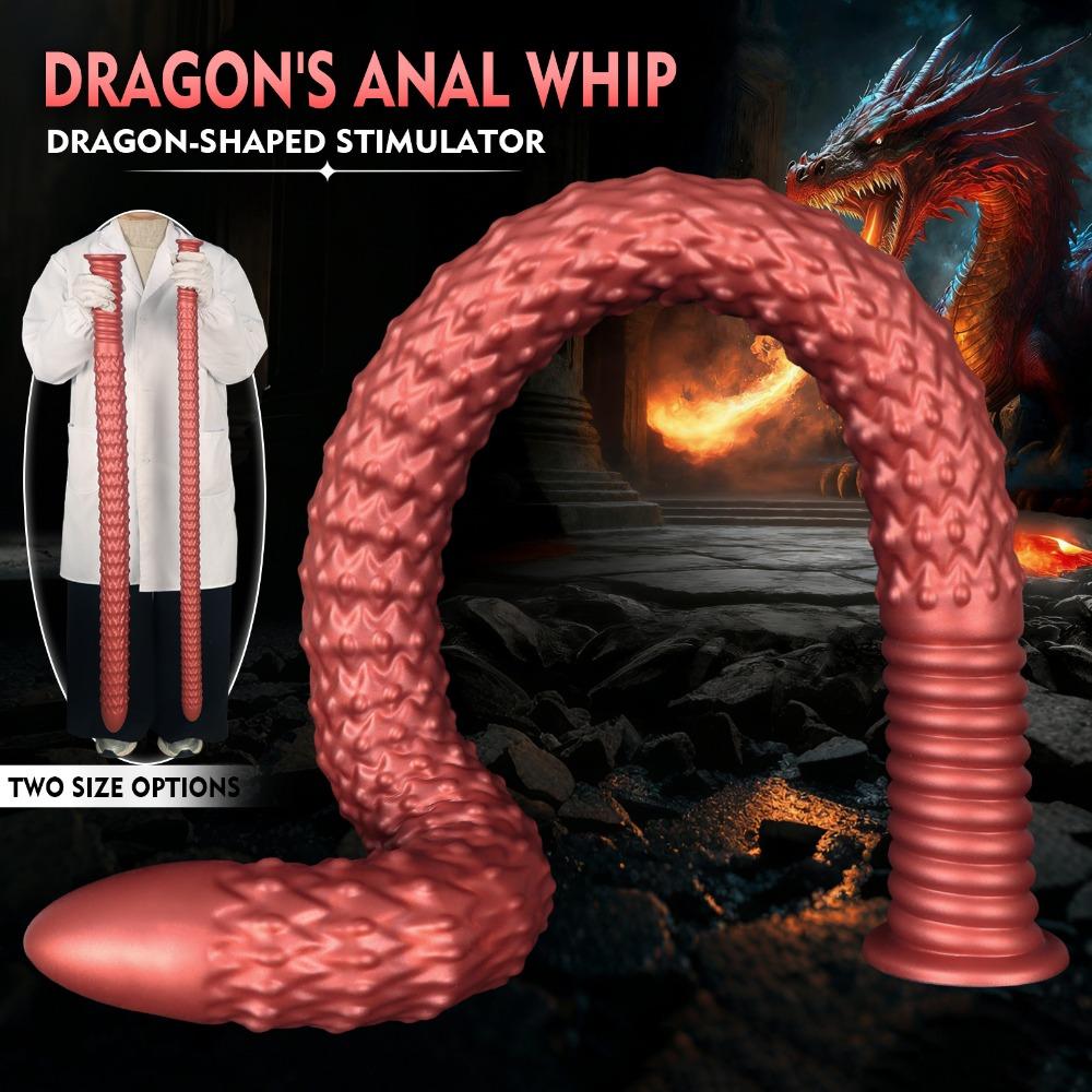 Extra Long Deep Anal Plug Threaded Silicone Anal Trainer for Men Women Personal Use