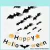 Halloween 3d Bat Sticker Decoration Pack Of 12 Pvc Bat Stickers For Haunted House Decor