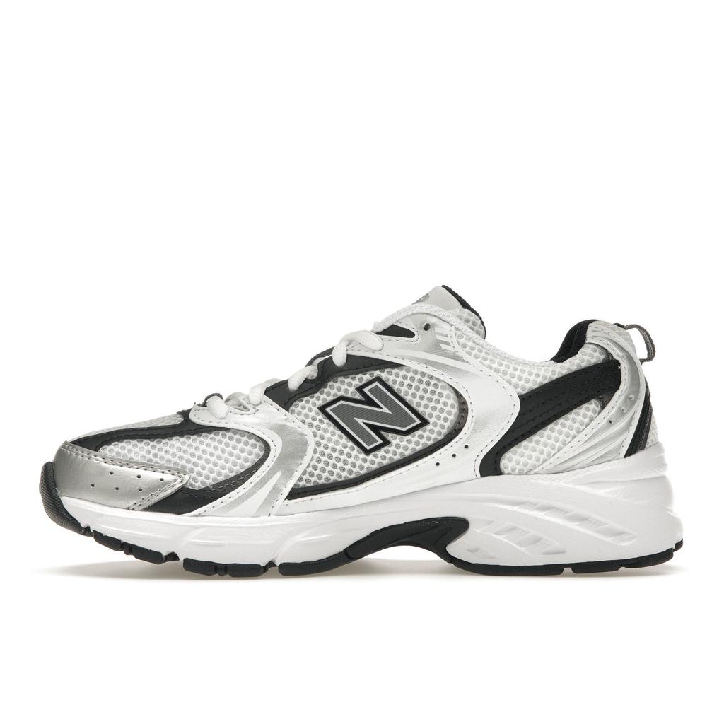 New Balance 530 White Silver Metallic Black MR530LB