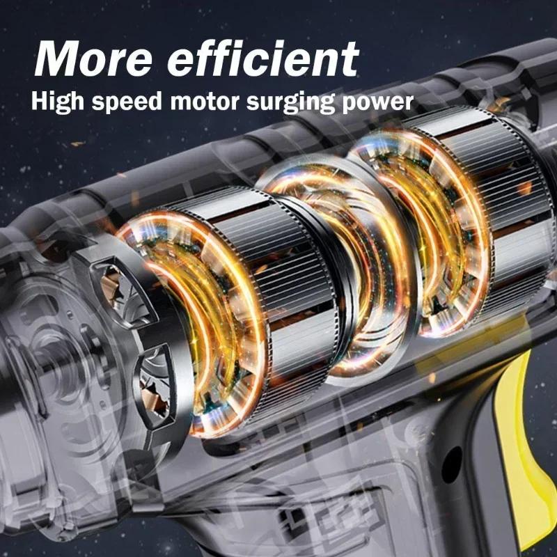 120W Car Air Pump Wireless/Wired Tire Inflatable Pump Portable Car Air Compressor Electric Car Tire Inflator For Car Bicycl Ball