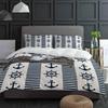 Dder Anchor 3pcs Couple Duvet Cover With Pillow Case Custom Comforter Bedding Set Quilt Cover Double Bed Home Textile