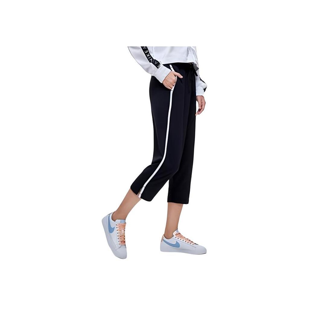 Nike Casual Straight Leg Cropped Pants Women bottoms Black AR3753-010