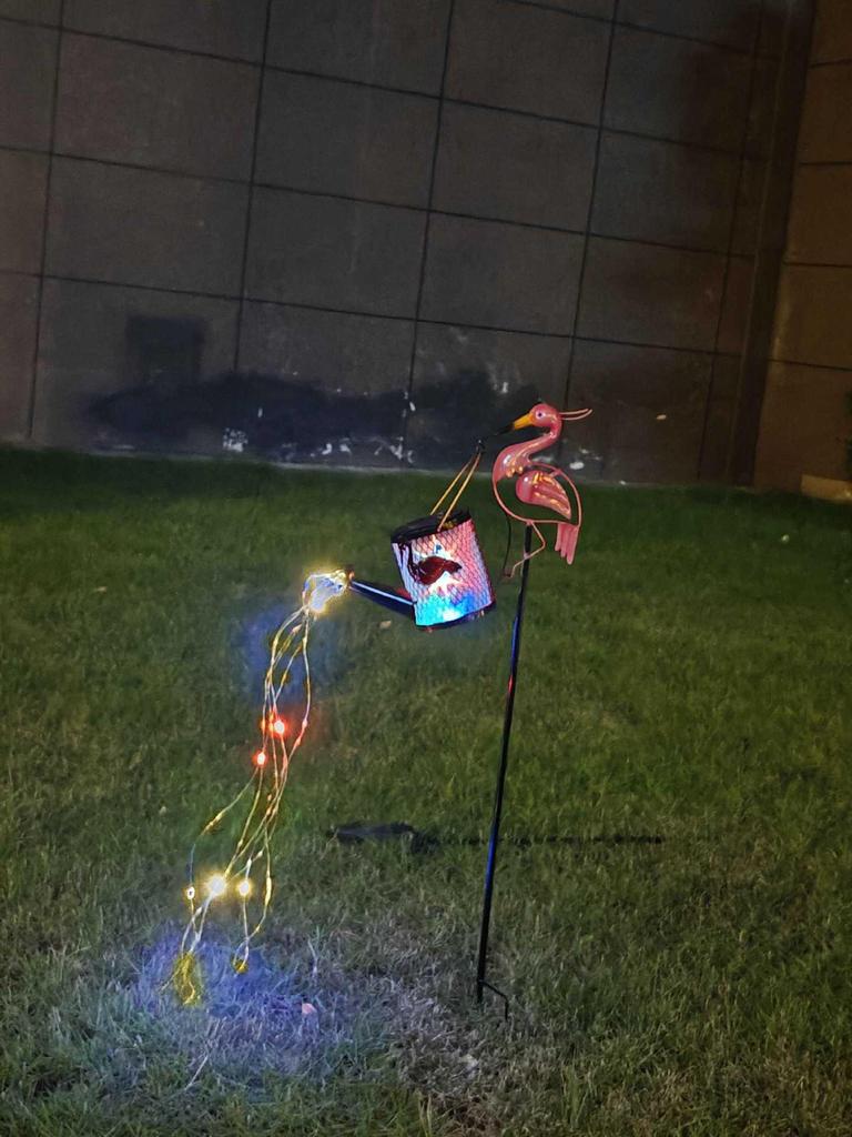 Solar Flamingo Garden Stake Light - Outdoor Landscape Decoration