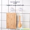 Seamless Strong Suction Cup Adhesive Hooks for Bathroom and Kitchen Walls