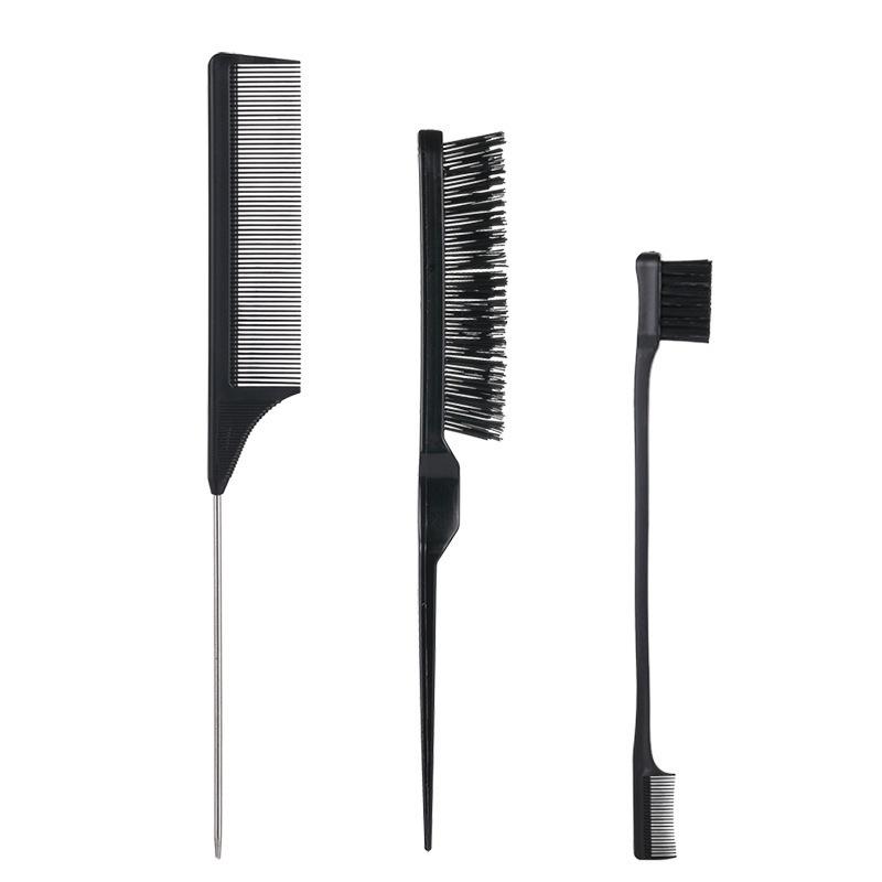Hairdresser Tools 2PCS Pointed Tail Comb Salon Professional Heat Resistant Comb for Hair Styling Sectioning