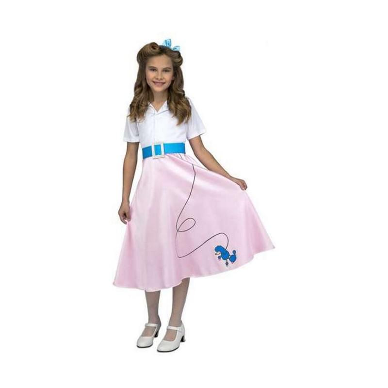 My Other Me-Children's Costume My Other Me Pink Lady Skirt 7-9 Years