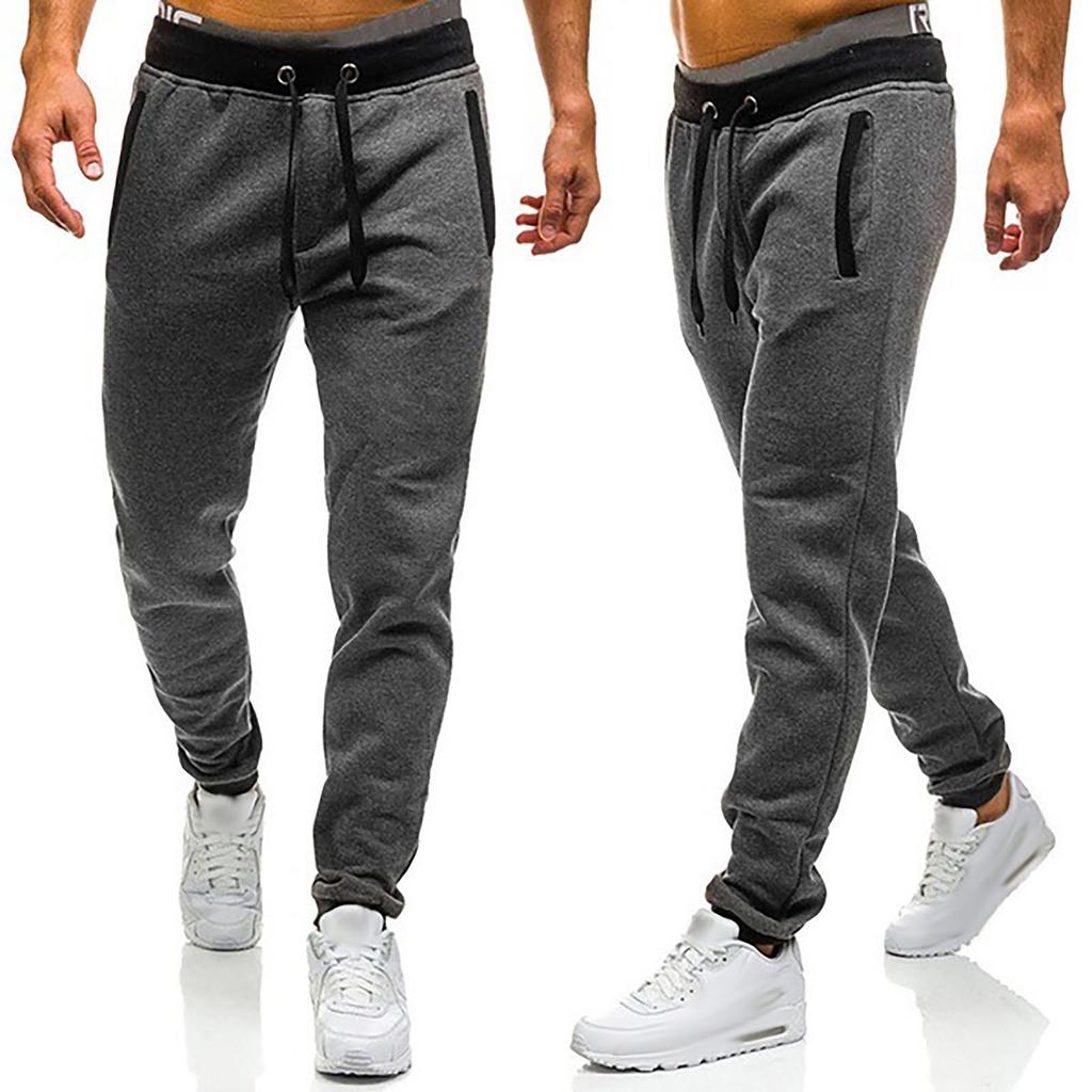 Men's Sports Casual Jogging Trousers Lightweight Hiking Work Pants Outdoor Pant