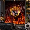 Wall Hanging Tapestry Stoke City Football Print Cloth for Living Room Bedroom Home Decor