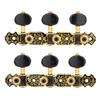 2Pcs Guitar Machine Heads Reusable Professional Guitar Knob Parts Metal Locking String Tuning Pegs for 6 String Guitar