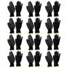 Work Gloves PU Coated Knit Cuffs Flexible Safety Hand Protect Antiskid