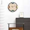 Modern Minimalist Wall Clock Children's Cartoon Cute Cream Style Clock