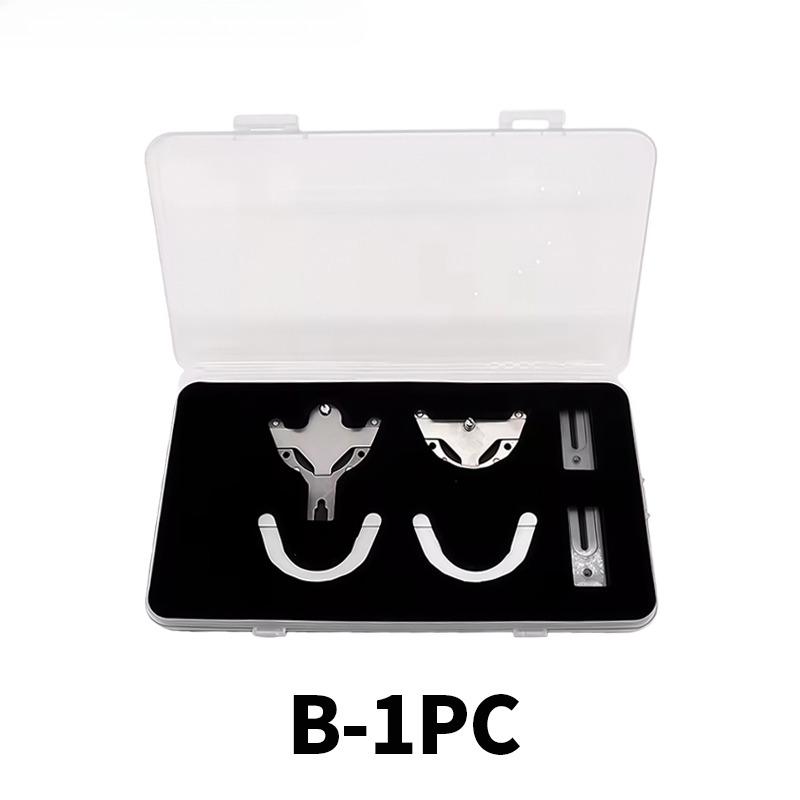 1Set Fully Adjustable Dental Jaw Mount Anatomical Occlusal Mount Dental Technician Facebow Tooth Arrangement Guide Transfer