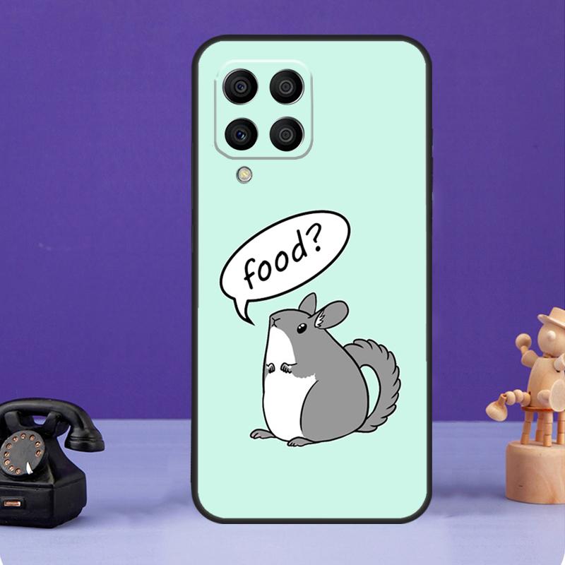 Süße Cartoon-Chinchilla-Hülle für Samsung Galaxy M55 M35 M15 M56 M36 M16 M06 M31 M13 M33 M53 M12 M32 M52 M14 M34 M54