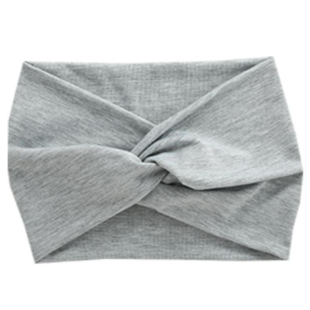 Europe and The United States New Wide Hair Band Women Sports Cross Headband Yoga Elastic Headband Hair Accessories Wholesale