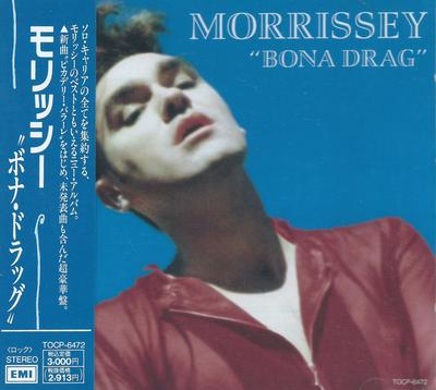 CD MORRISSEY  Bona Drag TOCP6472 EMI 1990 Japan Rock Used
