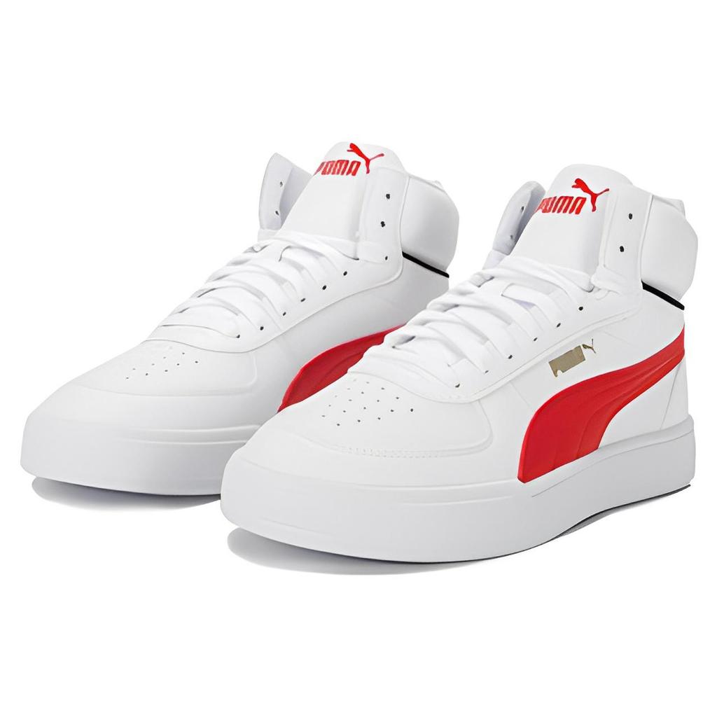 PUMA Caven Mid 'White Red' Men's 385843-09