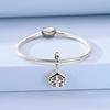 Original 925 Sterling Silver Charms Can Open Family House Pendant Fit Original Bracelet Necklace For Women DIY Jewelry Gift