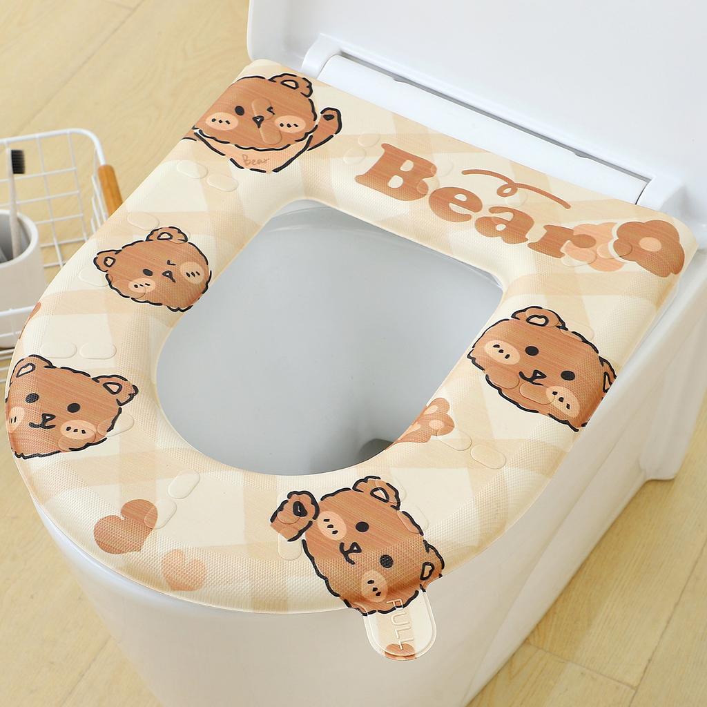 Eva Toilet Seat Cover Mat Summer Soft Washable Closestool Mat Seat Case Toilet Lid Pad Cover Bathroom dropshipping