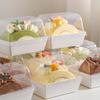 Scatole per Dessert in Stile Giapponese con Coperchio Alto