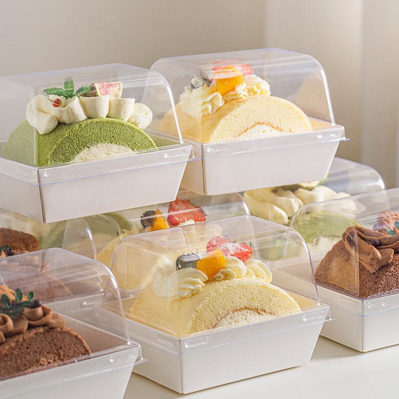 Scatole per Dessert in Stile Giapponese con Coperchio Alto