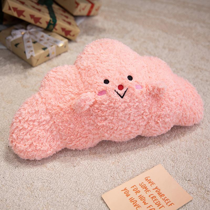 Non-Toxic Cute Croissant Doll Soft Stuffed Bread Plush Toy Pillow Home Decoration Soft Bread-Shaped Cushion 45cm