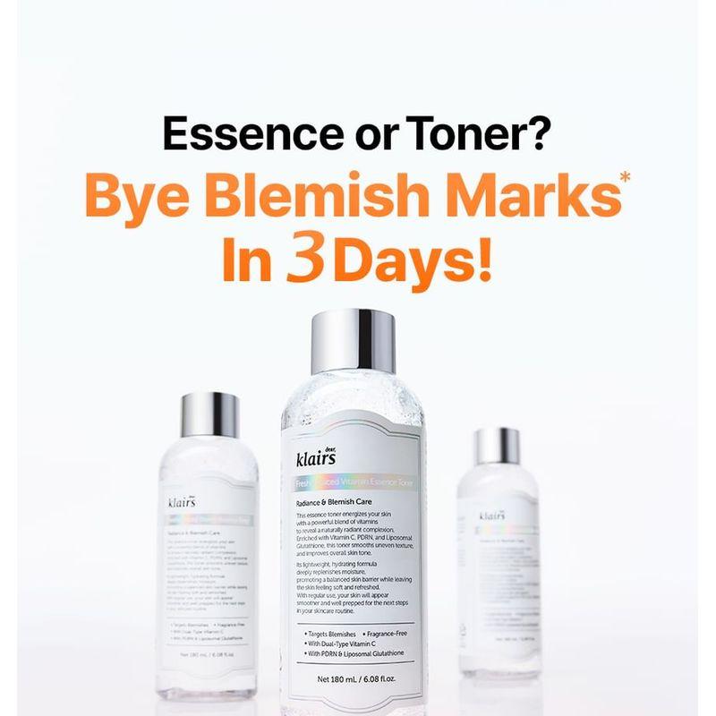dear, klairs Freshly Juiced Vitamin Essence Toner