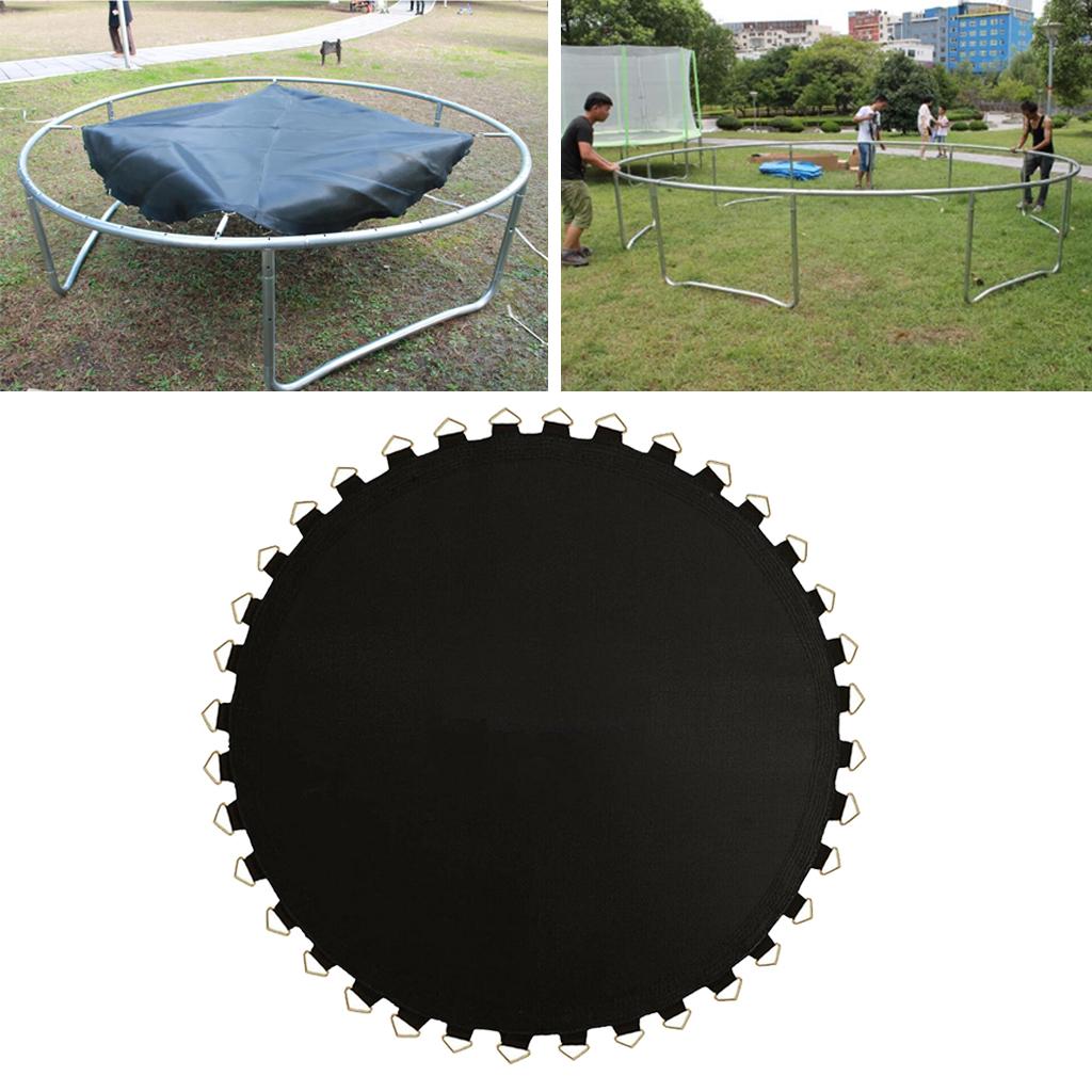 Trampoline Mat 6ft/8ft Child Round Trampolines Jumping Pad & Puller