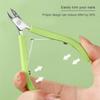 Stainless Steel Diagonal Nail Clipper Dead Skin Remover Pedicure Nail Cutters Tool