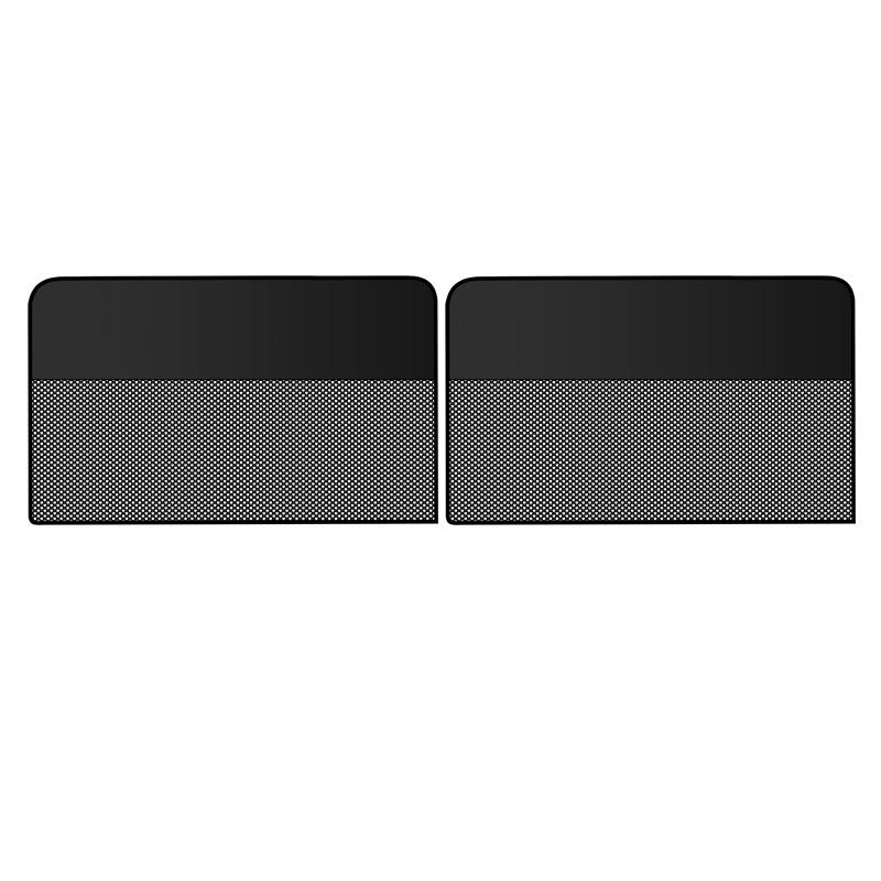 Heat Insulated Car Sunshade Magnetic Suction 1 2 4Pcs Block UV Rays Window Curtain for Summer Use
