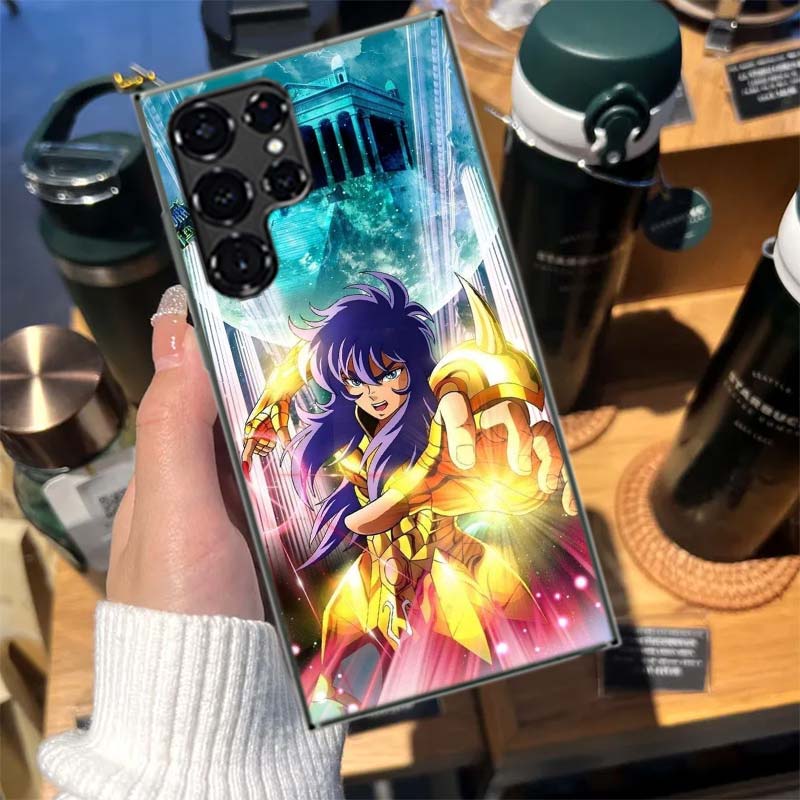 Saint Seiya Knights Of The Zodiac Cases Phone Case for Samsung Galaxy S26 Ultra S25 Edge S24 S23 FE S21 Plus S20 S22 S10 Cover T