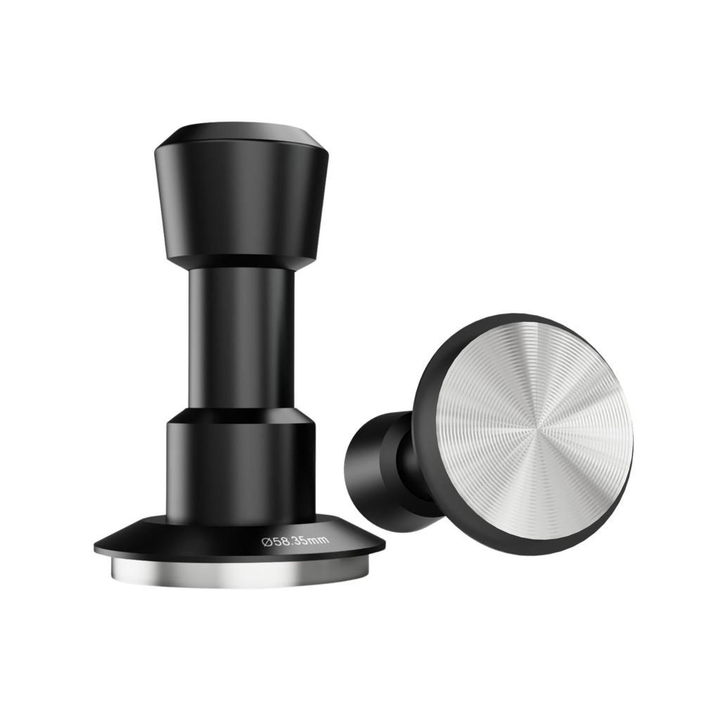 Vandroop Espresso Tamper, 25-35lbs Adjustable Coffee Tamper, Stainless Steel, Coffee Equipment, Voice Feedback, Calibrated Tamper (58.35mm)