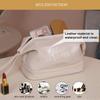 Portable Large Capacity PU Leather Zipper Makeup Women Bags Beauty Travel Make Up Organizer Storage Bath Toiletry Wash Bag