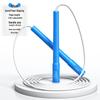 Adjustable Speed White Jump Rope for Students: Tangle-Free, Customizable with Class Name, Ideal for School & Competition.