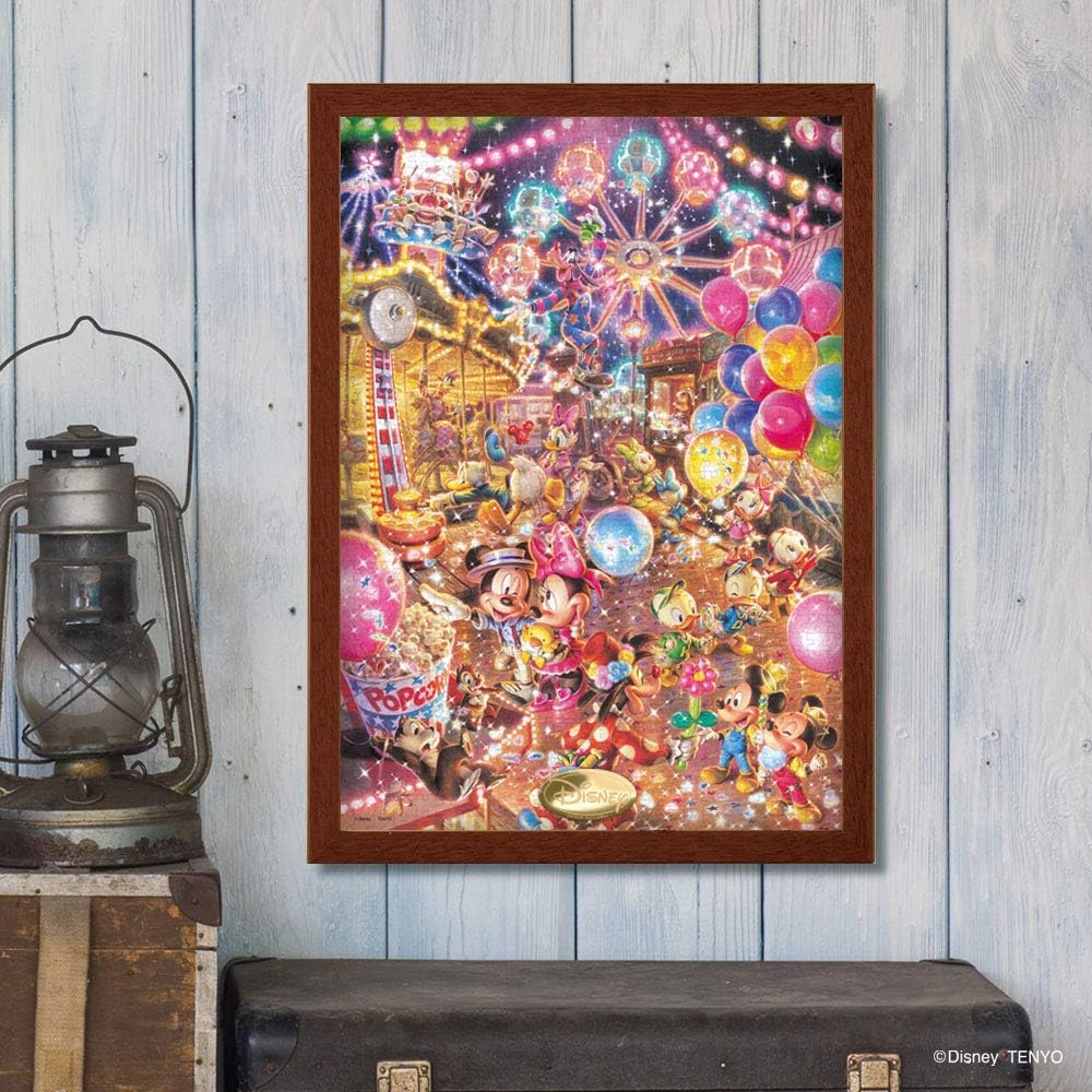 Tenyo Disney Twilight Park 1000 Piece Jigsaw Puzzle with Glue and Spatula 29.7x42cm